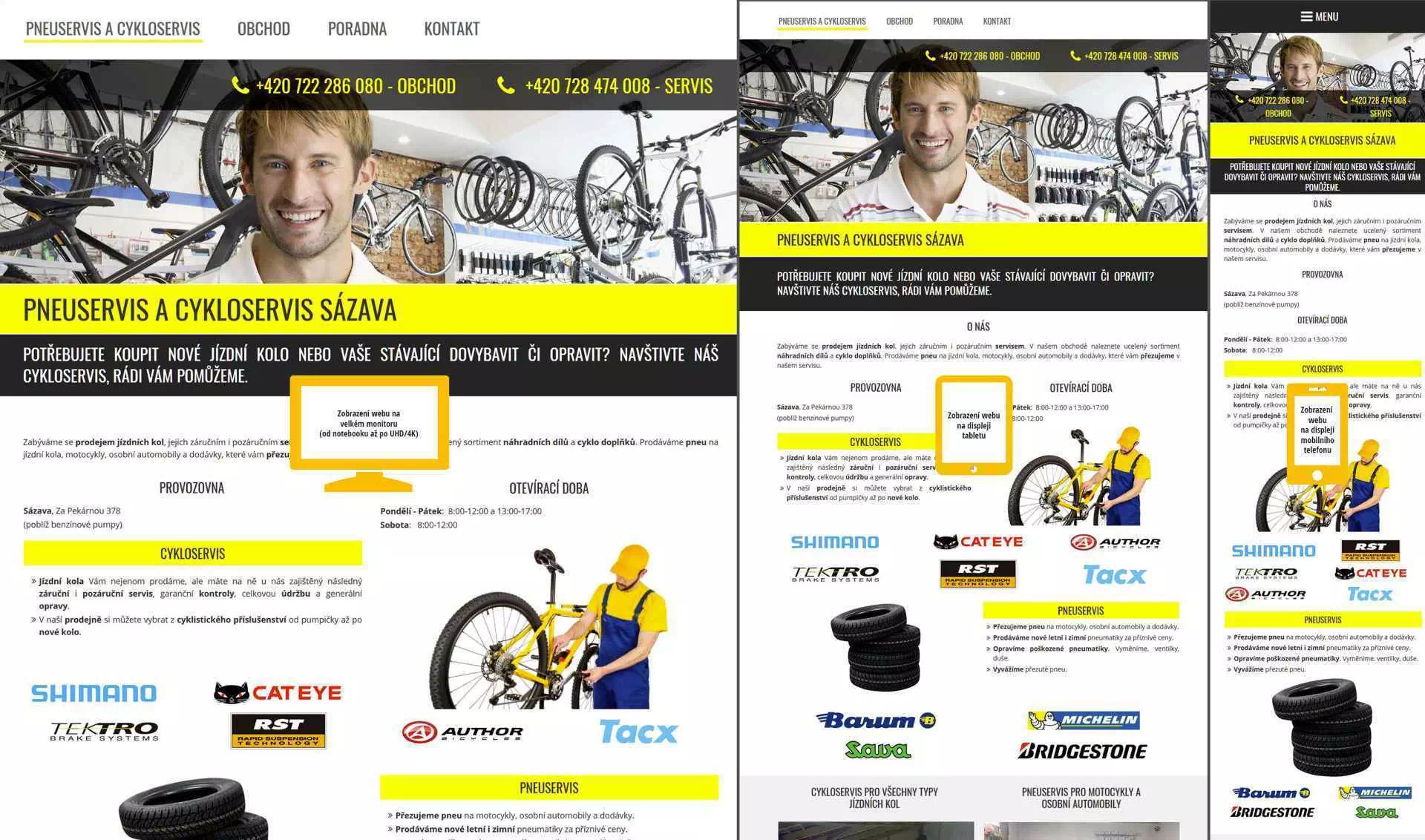 ukázka webu